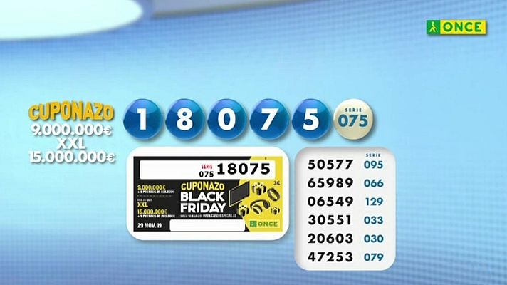Sorteos ONCE - Sorteo ONCE - 29/11/19