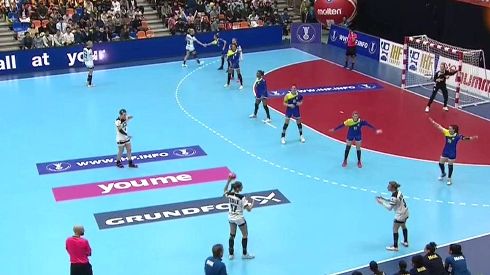 Balonmano - Campeonato del Mundo Femenino: Alemania - Brasil. Desde Yamaga (Japón) - ver ahora