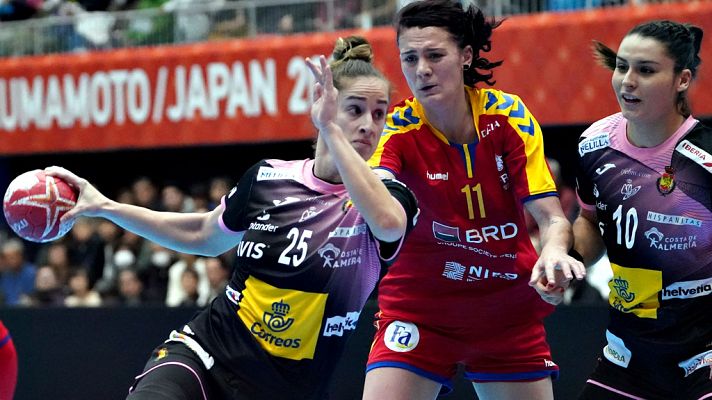  - Campeonato del Mundo Femenino: Rumania - España