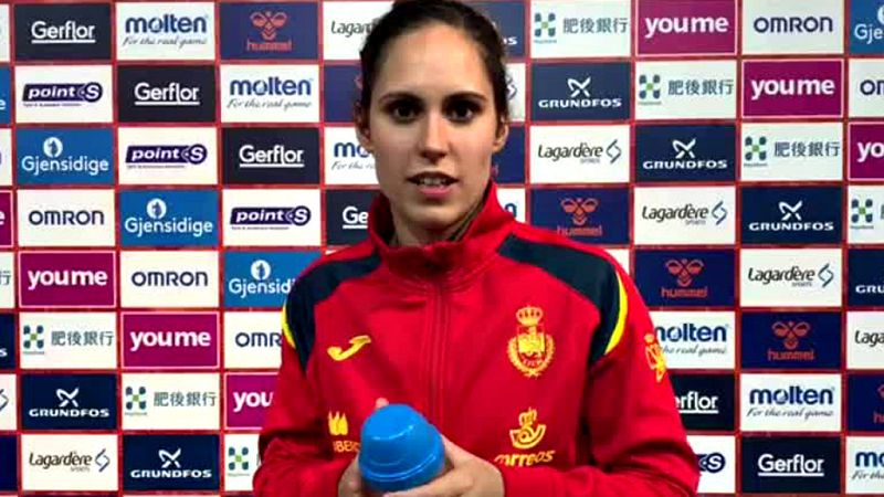 Mireya Gonz�lez: "Hemos hecho un partido muy serio" | Ver