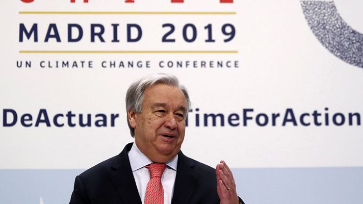  - Guterres advierte que la crisis climática "se nos echa encima" y pide mayor compromiso a los países que más emiten