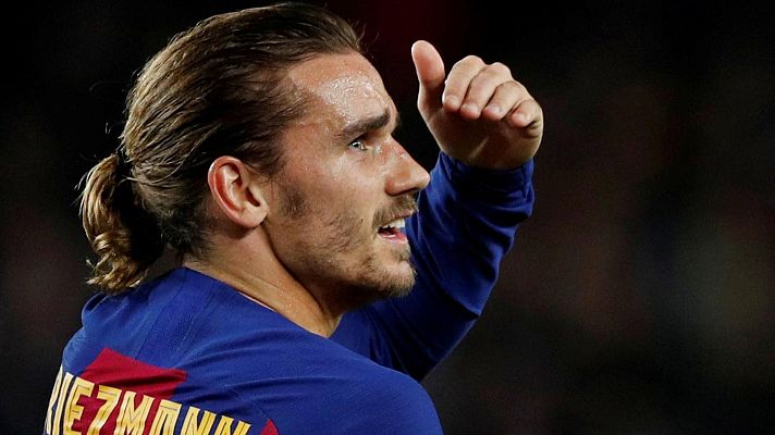Telediario 1 - El Metropolitano prepara un recibimiento 'especial' a Griezmann