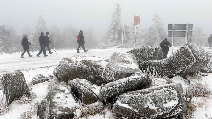 El tiempo - La Aemet advierte del riesgo  de aludes en Picos de Europa
