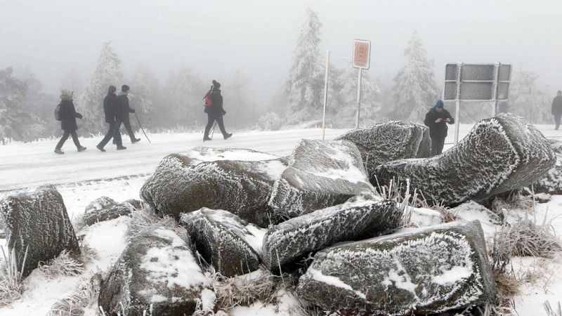 La Aemet advierte del riesgo  de aludes en Picos de Europa