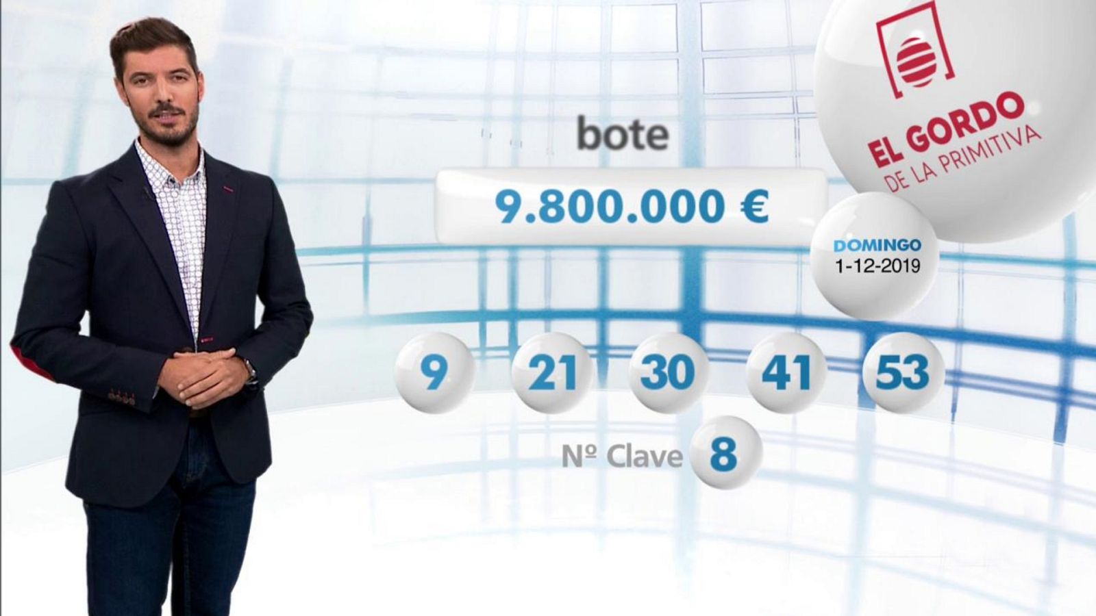 El Gordo de la Primitiva - 01/12/19 - ver ahora