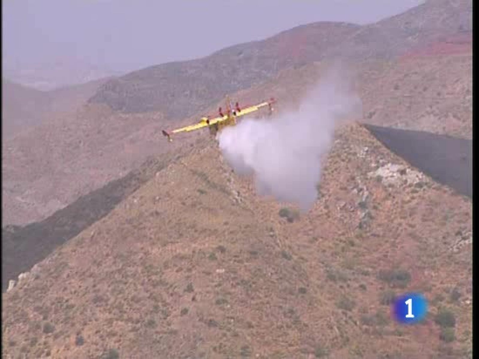 El incendio de Almeria, controlado