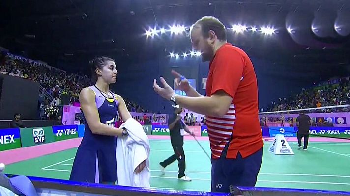 Bádminton - India Masters. Final: C. Marín - P. Chaiwan