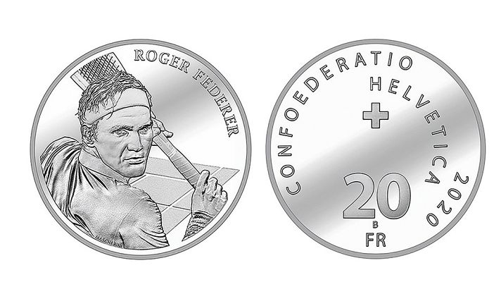Telediario 1 - Suiza acuñará monedas con la imagen de Roger Federer