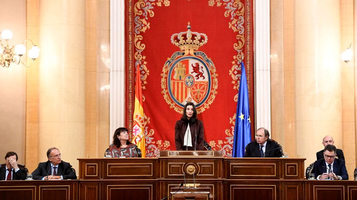 Telediario 1 - Este martes se ha constituido el Senado, que preside la socialista Pilar Llop