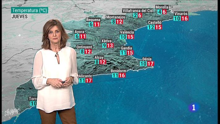 L'informatiu - Comunitat Valenciana - El tiempo en la Comunidad Valenciana - 04/12/19