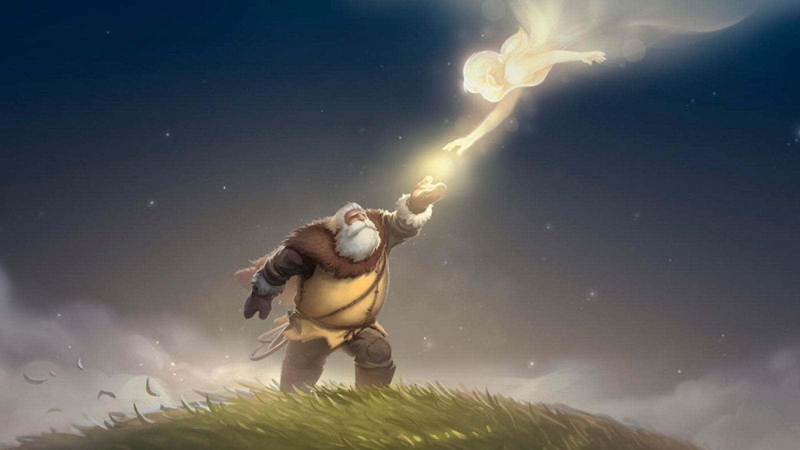 Un anciano protagoniza el videojuego 'Arise'