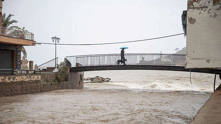 El tiempo - Precipitaciones localmente fuertes en la Comunidad Valenciana, Cataluña, Baleares y las islas Canarias