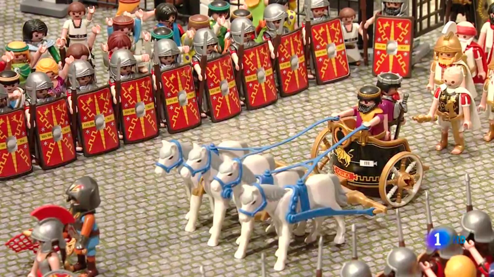 Más de 3.000 "clicks" de Playmobil protagonizan una exposición en Madrid