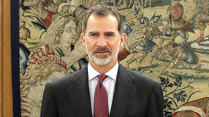 Telediario 1 - El rey fija la ronda de consultas para la investidura el martes 10 y el miércoles 11 de diciembre