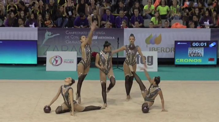 Gimnasia rítmica - Campeonato de España Conjuntos GR Iberdrola