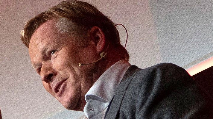 Telediario 1 - Koeman, sobre entrenar al Barça: "No está en mis manos"