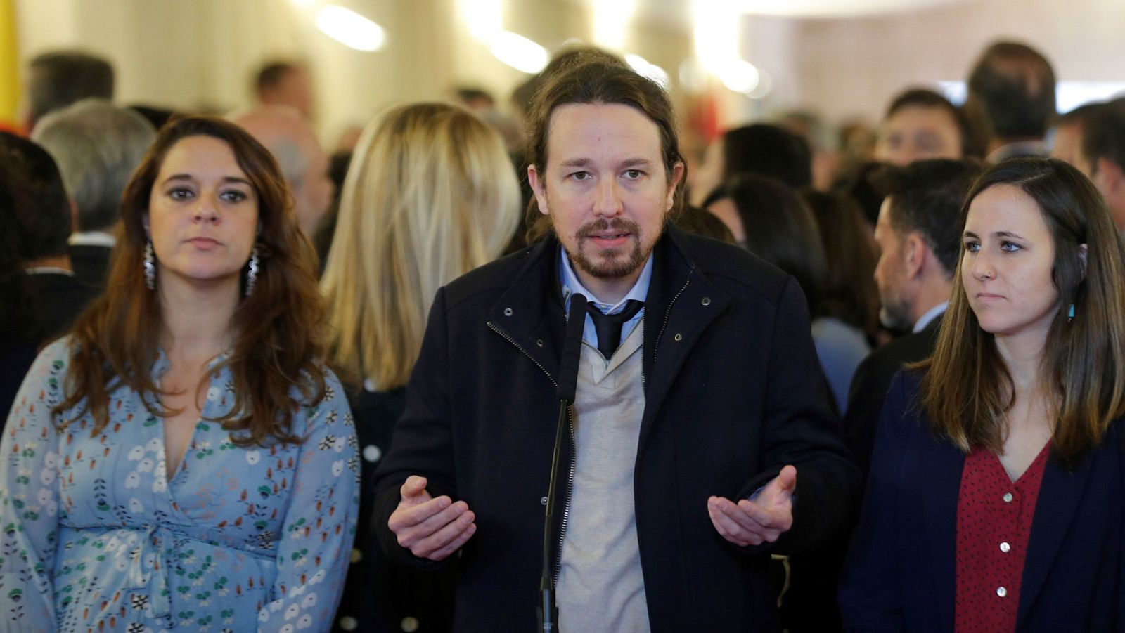 Pablo Iglesias: "Aquel que acuse a Podemos de un delito, que acuda a los tribunales"