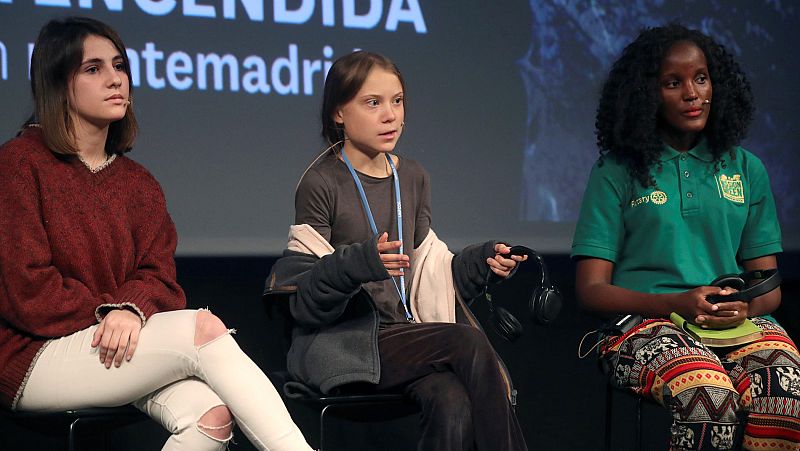 Rueda de prensa ntegra de Greta Thunberg en la Casa Encendida de Madrid