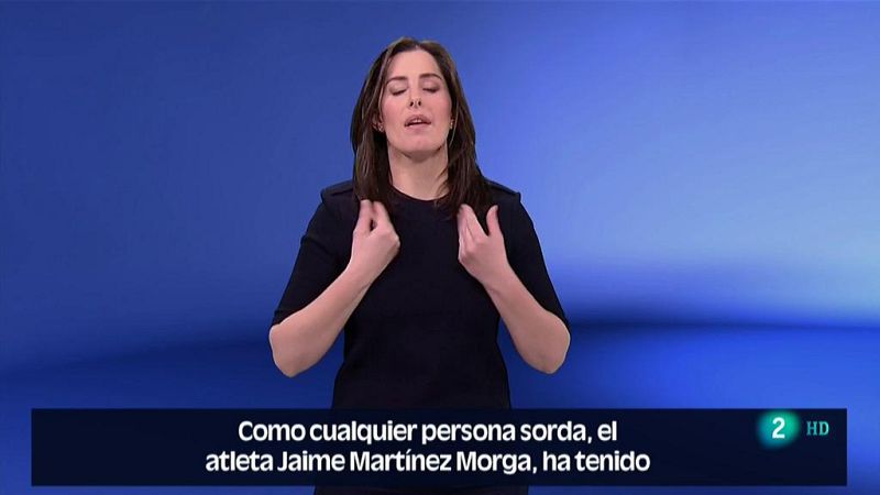 En Lengua de Signos - Atleta sordo, Jaime Martínez Morga, premiado