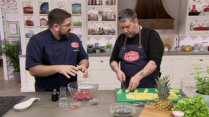 Hacer de comer - Caldo gallego y ensalada de atún