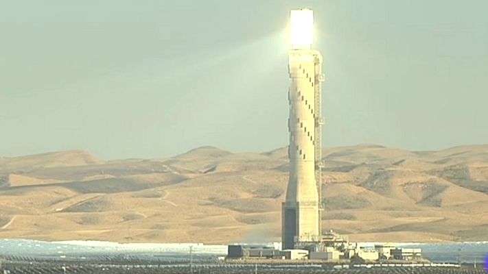 Telediario 1 - Israel busca energía ante el avance del desierto