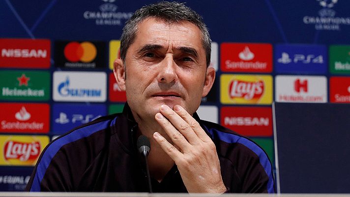 Telediario 1 - Valverde: "Messi descansa, quedan partidos importantes"