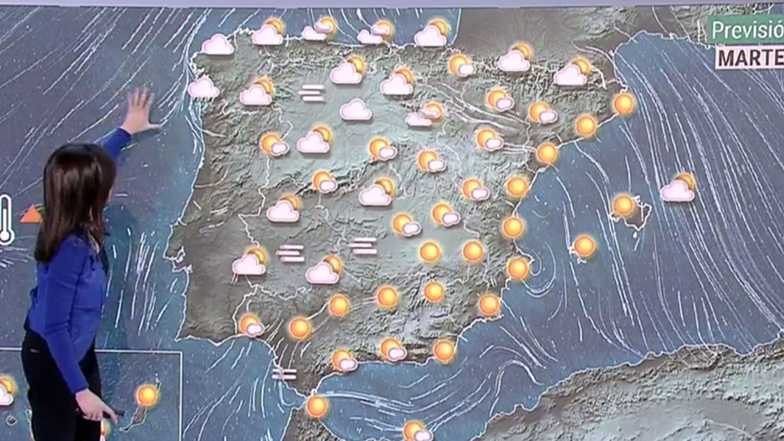Viento fuerte en el norte peninsular, nieblas en el interior y descenso de las temperaturas