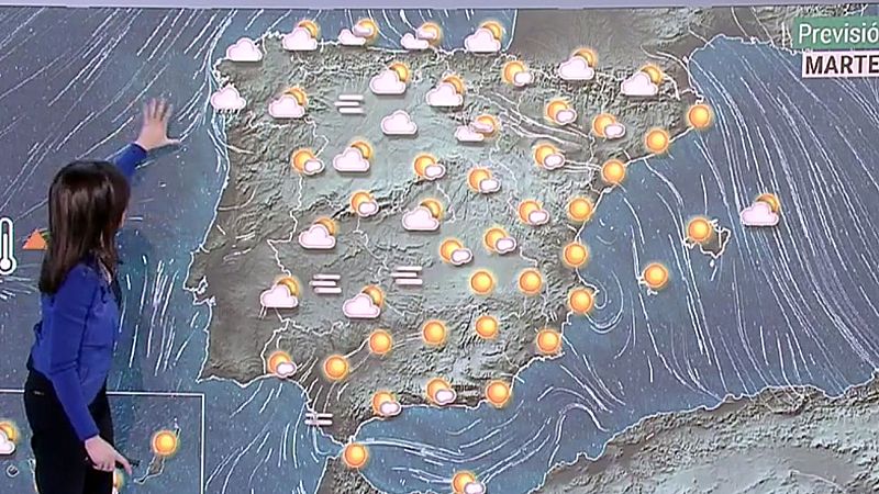 Viento fuerte en el norte peninsular, nieblas en el interior y descenso de las temperaturas