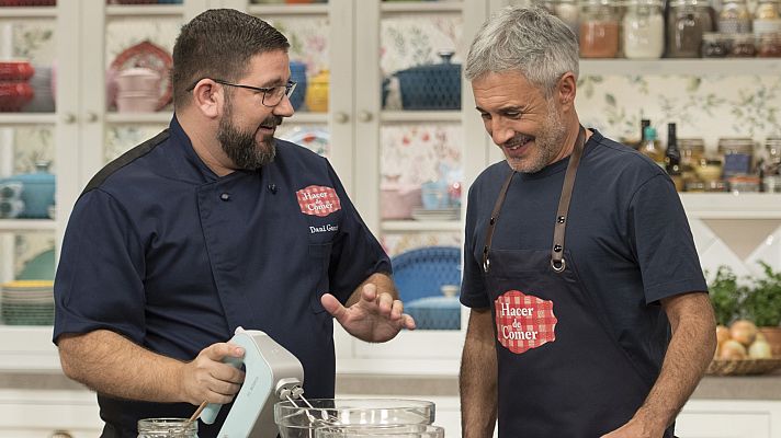 Hacer de comer - Arroz con bacalao y suflé de fresa