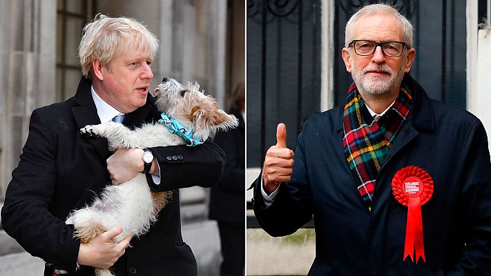 Telediario 1 - Reino Unido espera el resultado de unas elecciones que marcarán el futuro del 'Brexit'