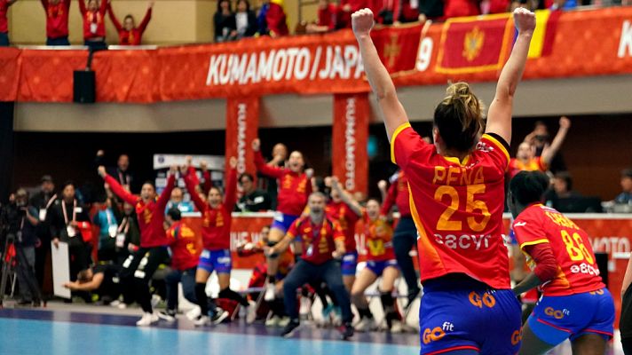 Telediario 1 - España desafía a la lógica en las semifinales ante Noruega