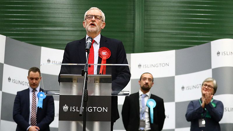 Elecciones Reino Unido 2019 | Corbyn dice que no volver a presentarse a unas elecciones - RTVE.es - La noche en 24h | Ver