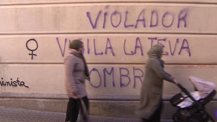 Telediario 1 - Alarma en el municipio de Manresa por la denuncia de 13 agresiones sexuales durante 2019