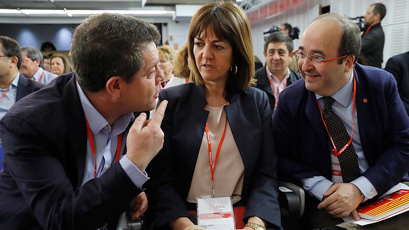 Iceta, Page y Lambán airean la tensión en el PSOE por la negociación con ERC