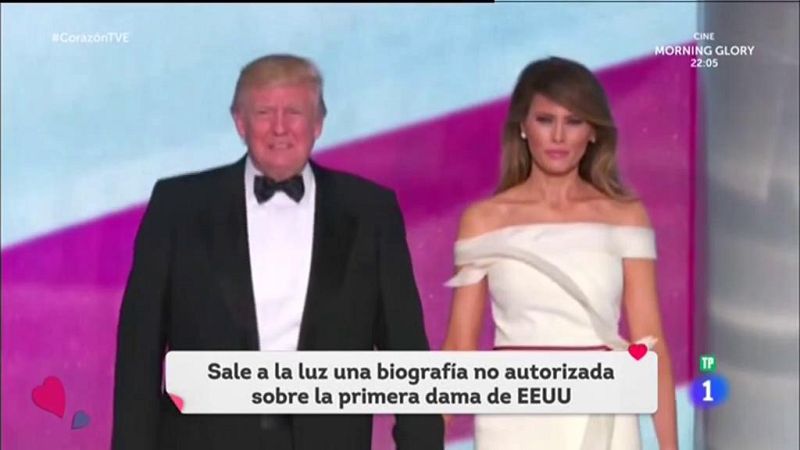 Corazón - Sale a la luz una biografía no autorizada sobre Melania Trump