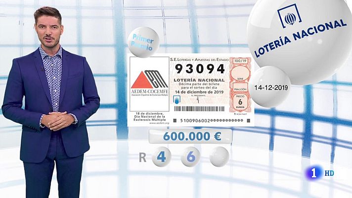Loterías - Lotería Nacional - 14/12/19
