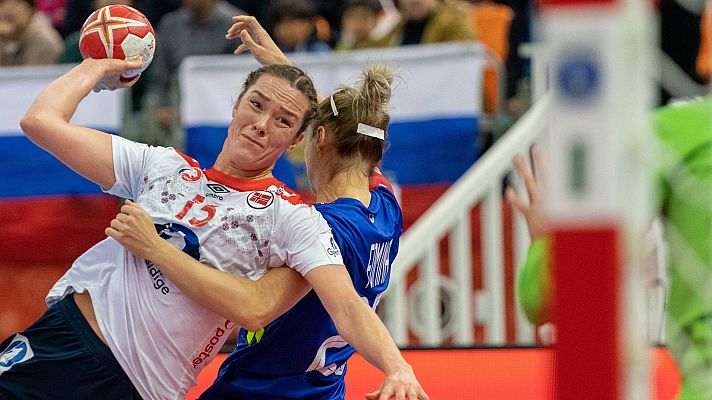  - Camp. Mundo Femenino. Tercer y cuarto puesto: Noruega-Rusia