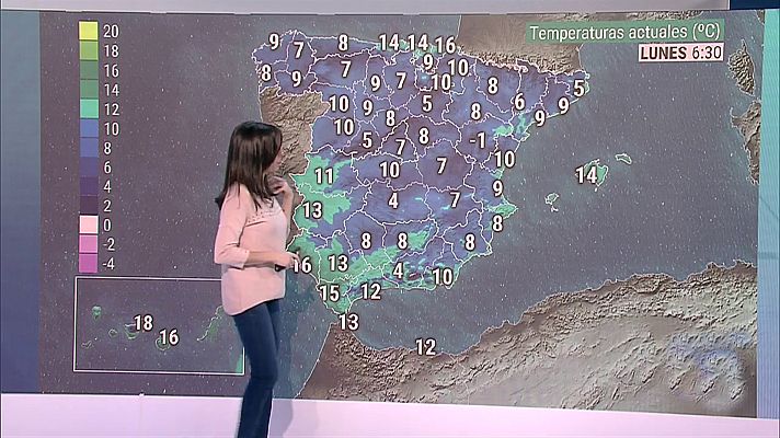 El tiempo - Una cuarentena de provincias con avisos por lluvias y fuertes vientos