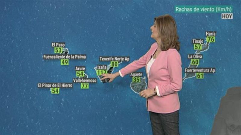 El tiempo en Canarias -16/12/2019