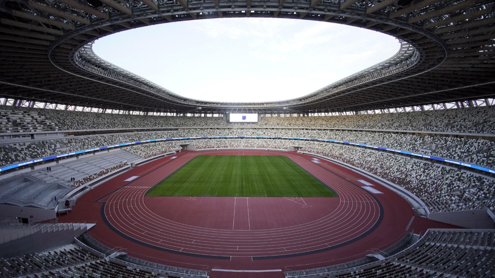 Inaugurado el nuevo estadio olímpico de Tokio, que será estrenado en enero | Ver