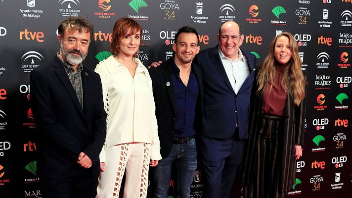 Telediario 1 - Alegría e incertidumbre en la fiesta de los nominados a los Premios Goya