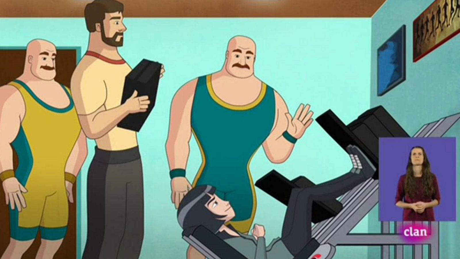 El caso del gimnasio calamitoso (en lengua de signos) - RTVE.es - Signaclan | Ver