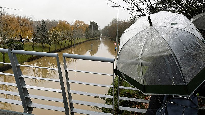 La borrasca Daniel pone en alerta a León, Segovia y Asturias