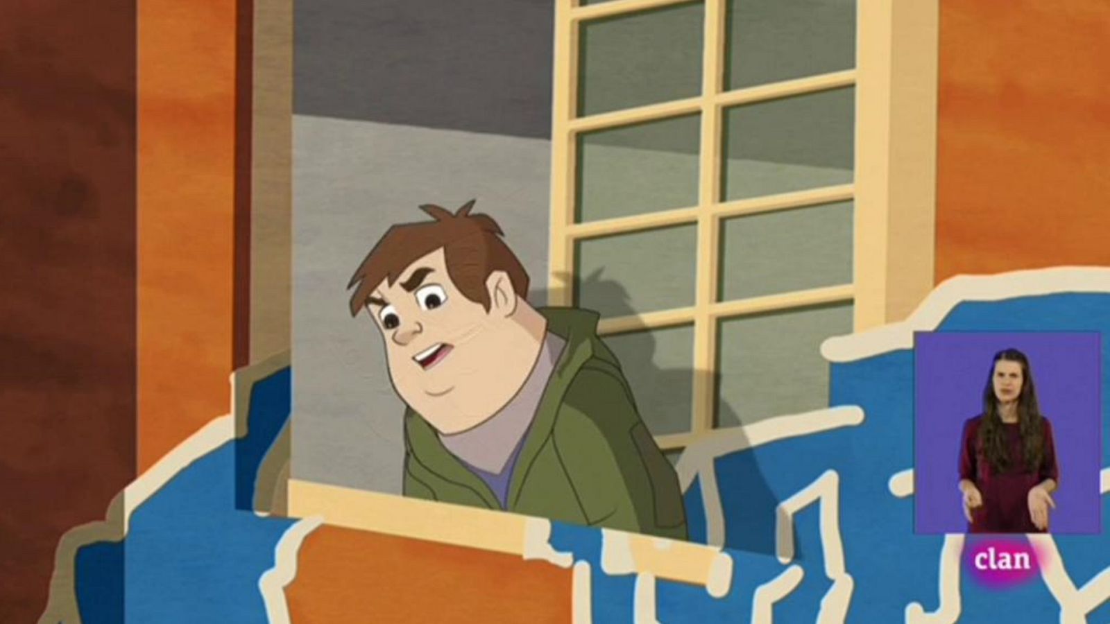 El caso del grafiti en la fachada del colegio - RTVE.es - Signaclan | Ver