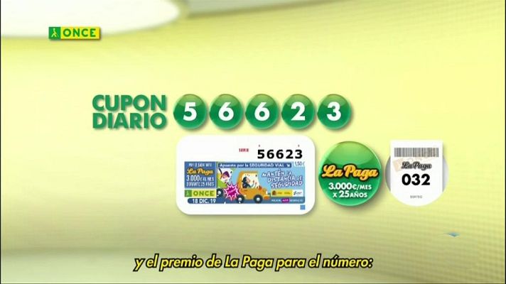 Sorteos ONCE - Sorteo ONCE - 18/12/19