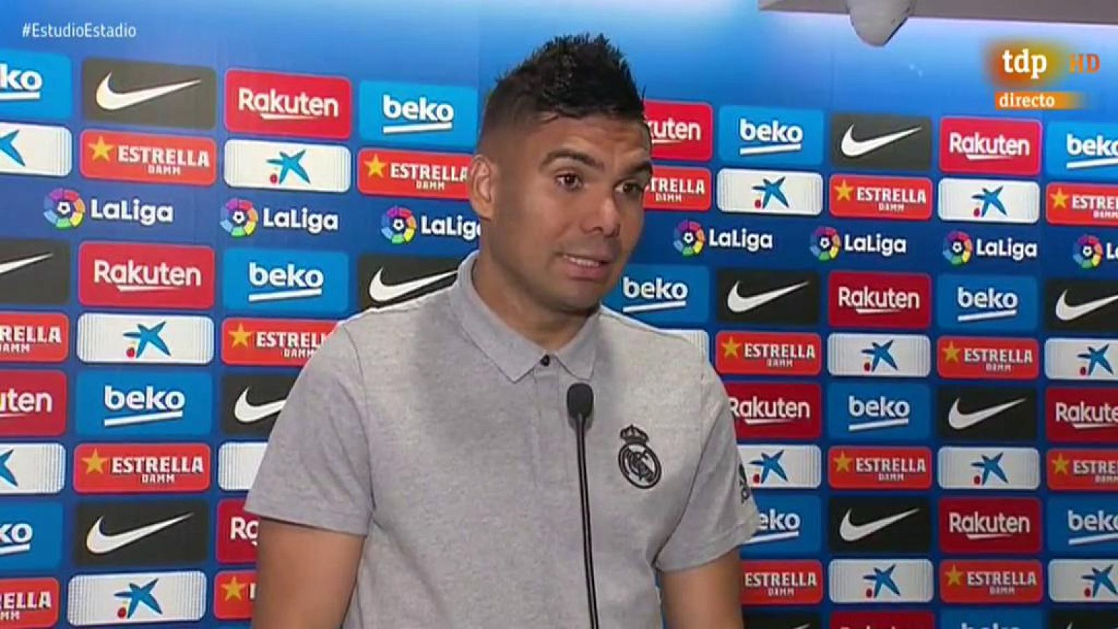 Casemiro: "Hemos tenido más ocasiones pero el fútbol es gol"