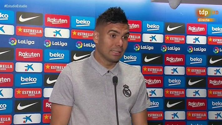 Estudio Estadio - Casemiro: "Hemos tenido más ocasiones pero el fútbol es gol"