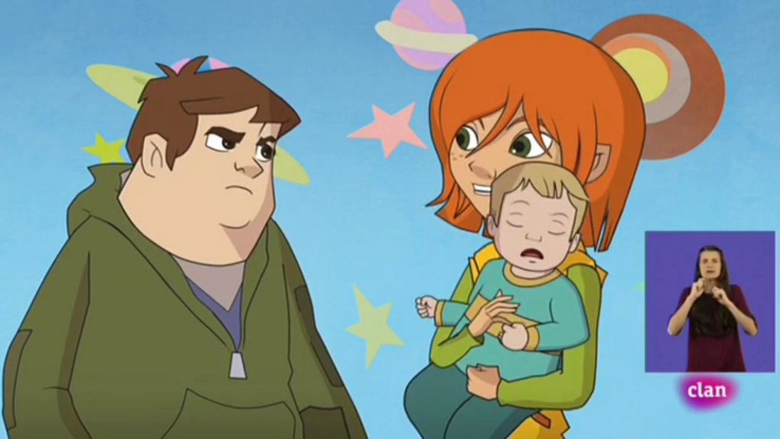 Cuatro amigos y medio - El caso del grafiti en la fachada del colegio (en lengua de signos) - RTVE.es - Signaclan | Ver