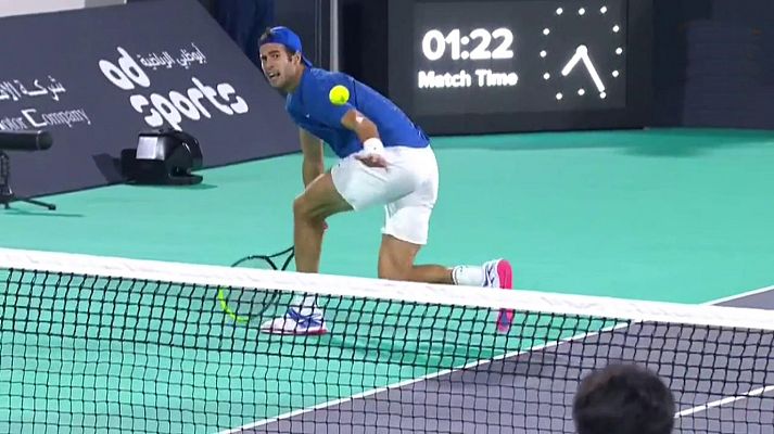 Tenis - Mubadala Championship. 2º partido: K. Khachanov - H. Chung