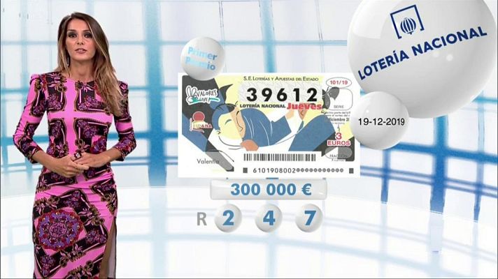 Loterías - Lotería Nacional + La Primitiva + Bonoloto - 19/12/19